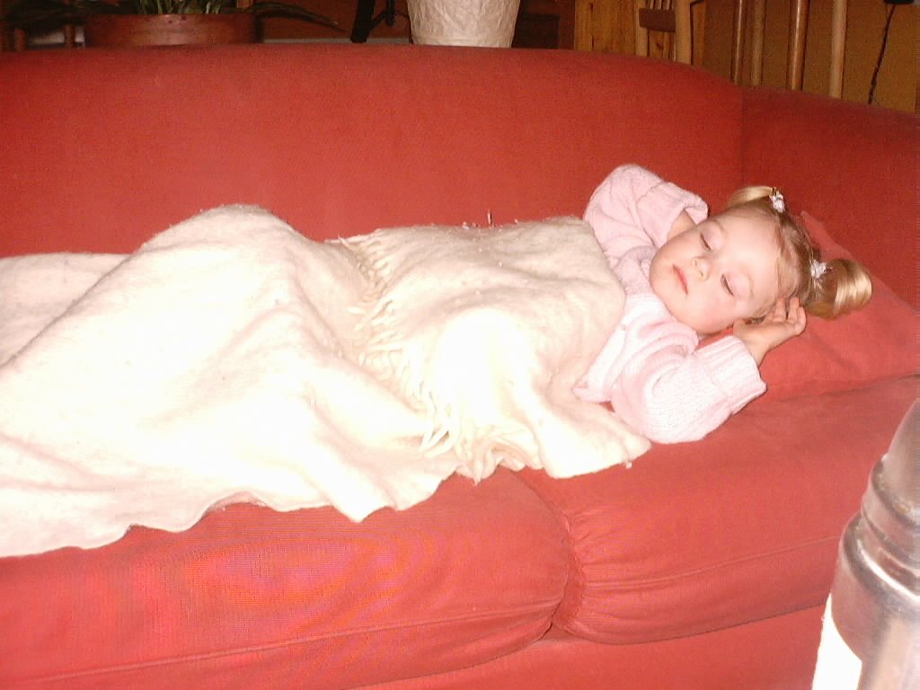 47.i sover i sofa